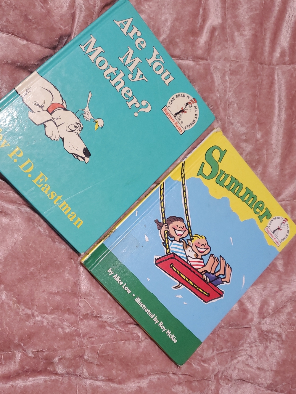 Are You My Mother? & Summer  Kids Hard Cover Books I Can Read It All By Myself
